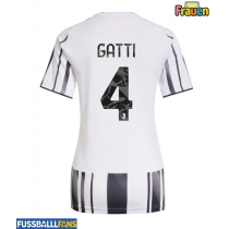 Juventus Federico Gatti #4 Heimtrikot Frauen 2025-26 Kurzarm